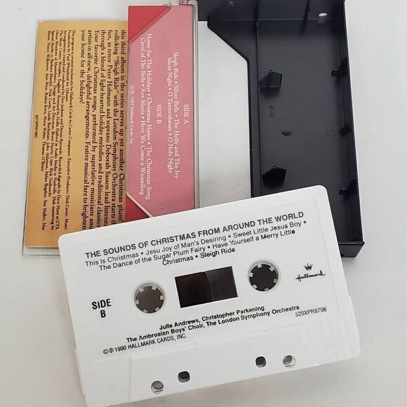 Hallmark Cassette Tape, CHRISTMAS Songs for the Holidays 1987, Tested - Picture 5 of 5